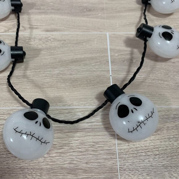 Disney The Nightmare Before Christmas Light Up Jack Skellinghton Necklace Works - Picture 3 of 5